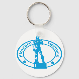 Florence Stamp Keychain