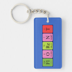 Florent periodic table name keyring