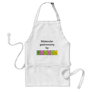 Florentina periodic table name apron