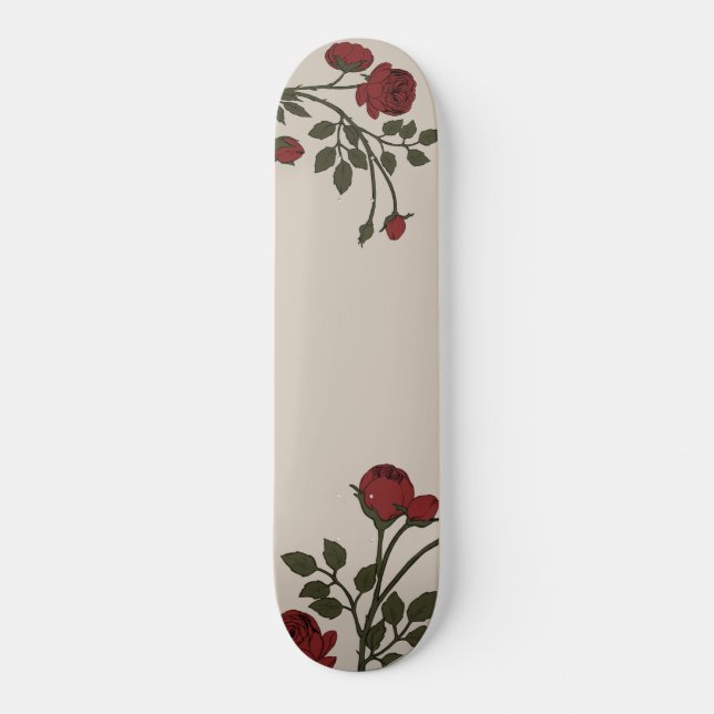 Florentina Rose Skateboard (Front)