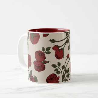 Florentina Rose Two-Tone Coffee Mug