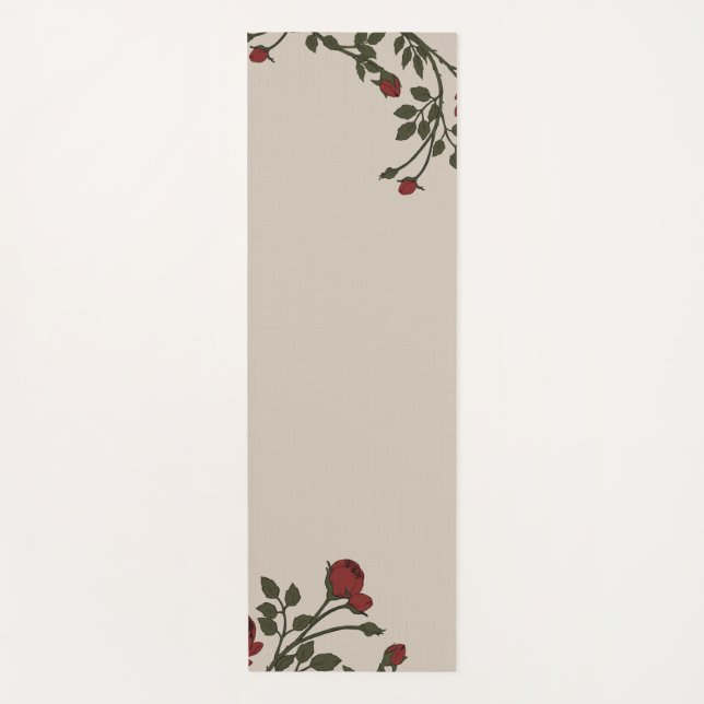 Florentina Rose Yoga Mat (Front)