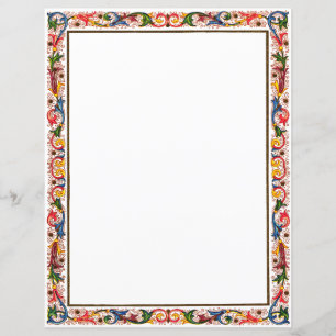 Florentine Arabesque Invitation Template