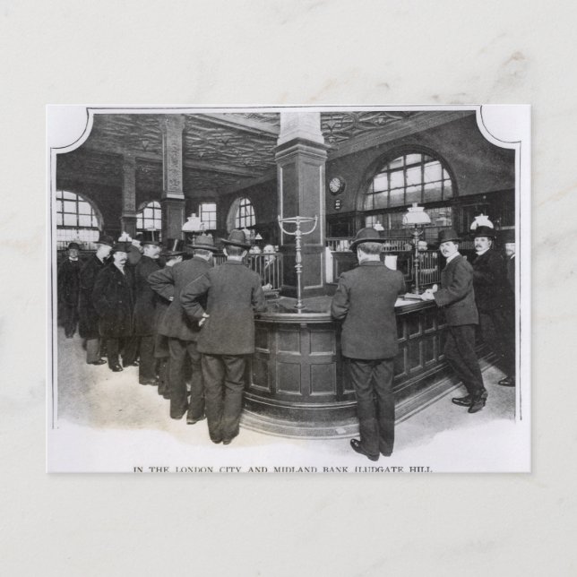 Florentine Bank Postcard (Front)