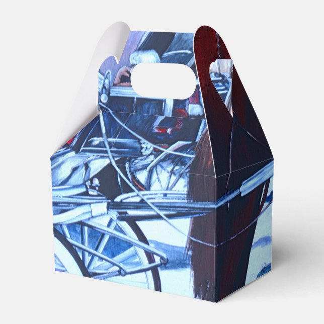 Florentine Charm Favor Box (Front Side)