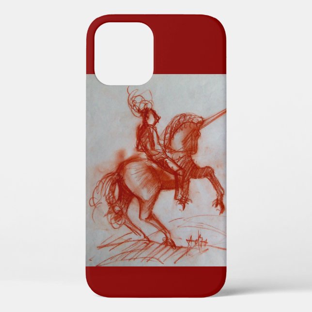 FLORENTINE  KNIGHT ON HORSEBACK Case-Mate iPhone CASE (Back)