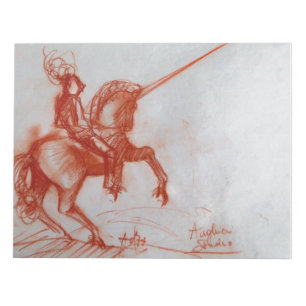 FLORENTINE KNIGHT ON HORSEBACK NOTEPAD