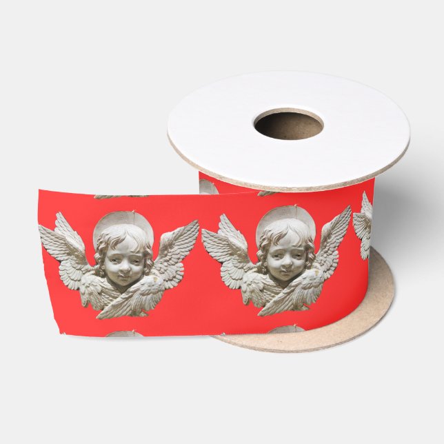 FLORENTINE RENAISSANCE ANGEL SATIN RIBBON (Spool)