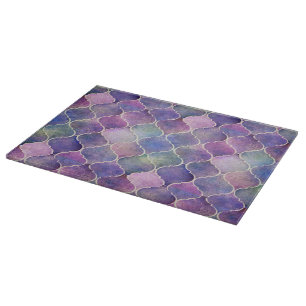 Florentine Tiles Glass Cutting Board