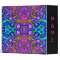 Florescent Cheetah Print Pattern Avery Binders