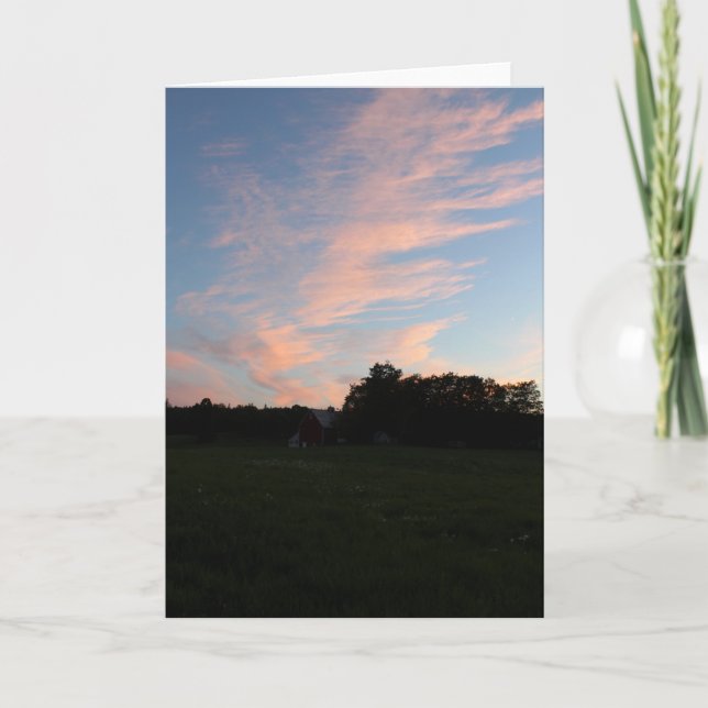 Florescent Sky Card (Front)