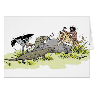 Floresiensis homo va à la chasse