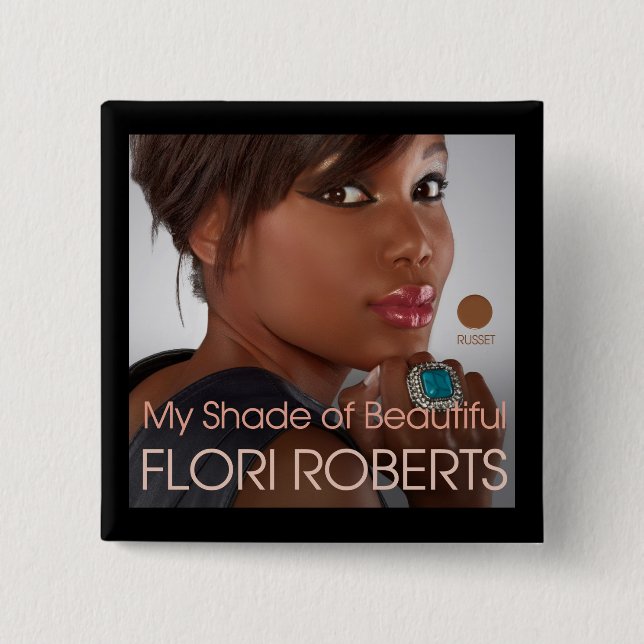 Flori Roberts Pin (Russet) (Front)