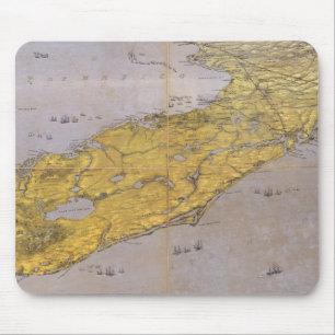 Floria, Georgia, and Alabama Mouse Pad