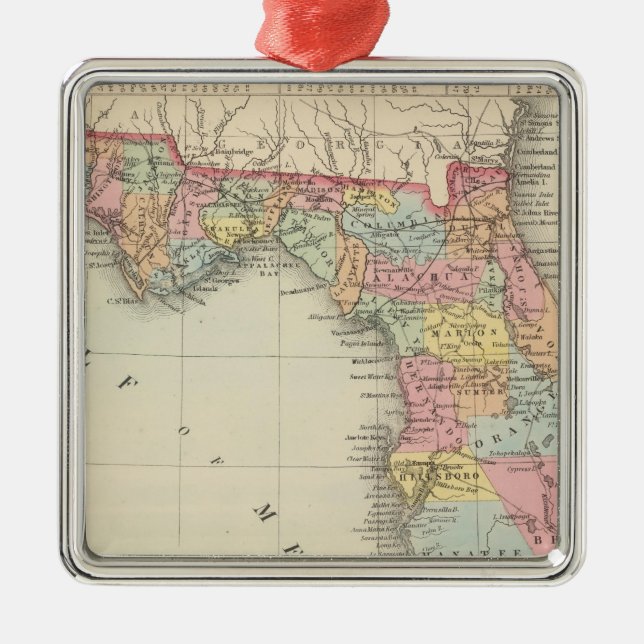 Florida 13 metal ornament (Front)