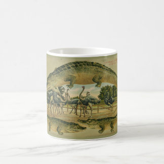 Florida 1905 Alligator Border mug