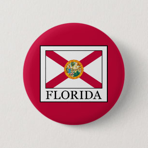 Florida 2 Inch Round Button