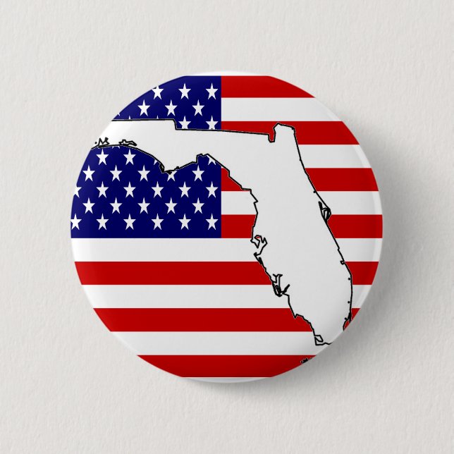 FLORIDA 2 INCH ROUND BUTTON (Front)