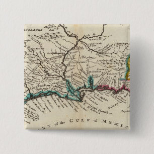 Florida 2 Inch Square Button