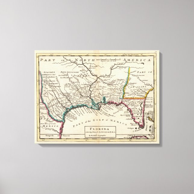 Florida 4 canvas print (Front)