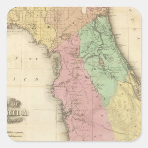 Florida 4 square sticker