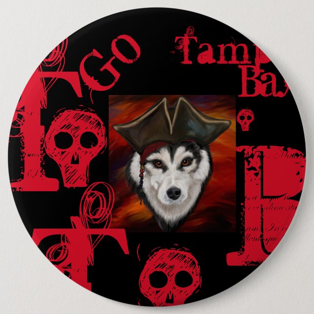 FLORIDA 6 INCH ROUND BUTTON (Front)