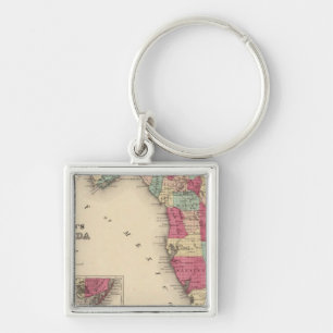 Florida 7 keychain