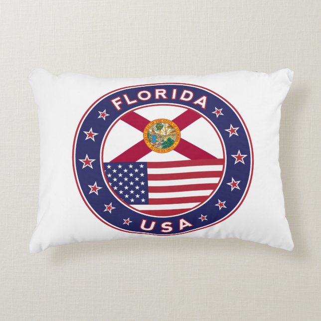 Florida Accent Pillow (Front)