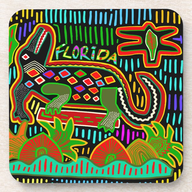 Florida Alligator - Hurrican Critters Coaster (Front)