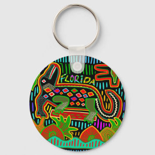Florida Alligator - Hurrican Critters Keychain