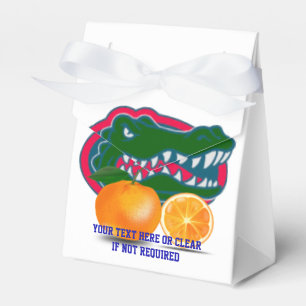 Florida Alligators  Oranges  Favor Box
