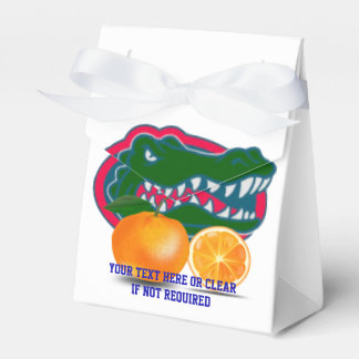 Florida Alligators  Oranges  Favor Box