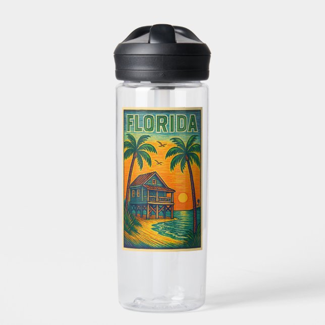 Florida Art Water Bottle (Front)