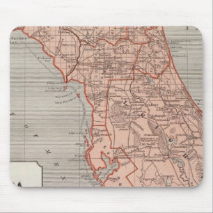 Florida Atlas Map Mouse Pad