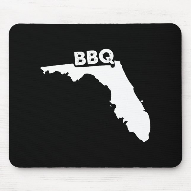 Florida Bbq Home State Pride Rbecue Grill  Mouse Pad (Front)