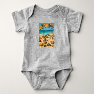 "Florida Beach" Baby Bodysuit