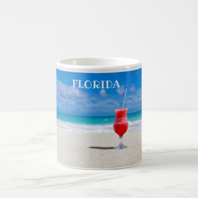 Florida Beach Endless Summer Coffee Mug (Center)