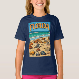 "Florida Beach" Kids T-shirt