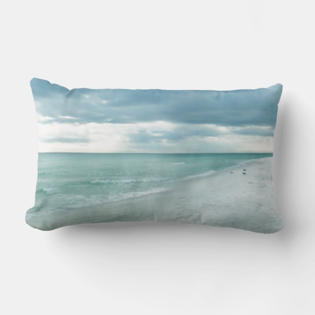 Florida Beach Lumbar Pillow (Front)