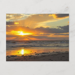 Florida Beach Scenic Sunrise Mug Postcard