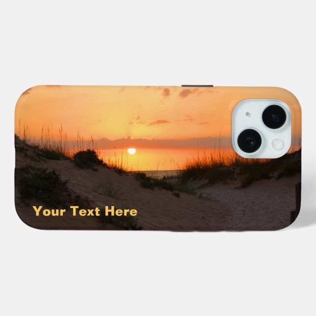 Florida Beach Sunset Case-Mate iPhone Case (Back (Horizontal))
