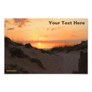 Florida Beach Sunset Photo Print