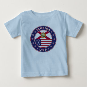 Florida, blue baby T-Shirt