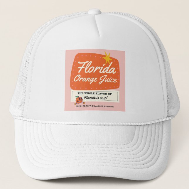 Florida Casquette de jus d'orange (Devant)