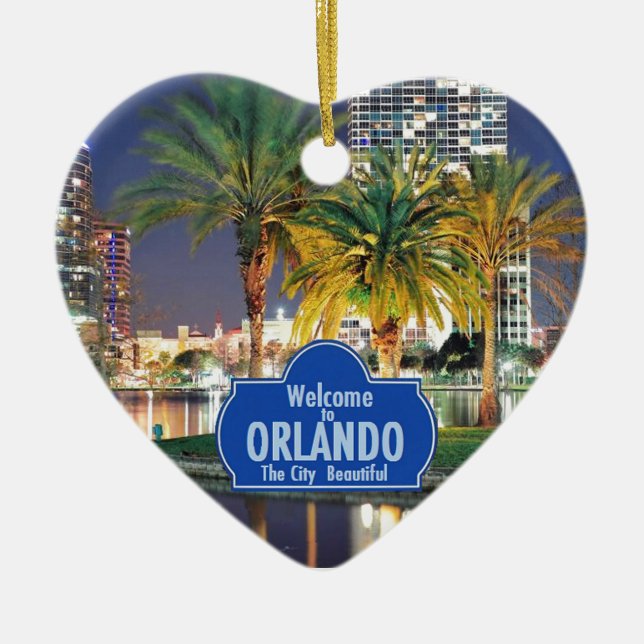 FLORIDA CERAMIC ORNAMENT (Front)