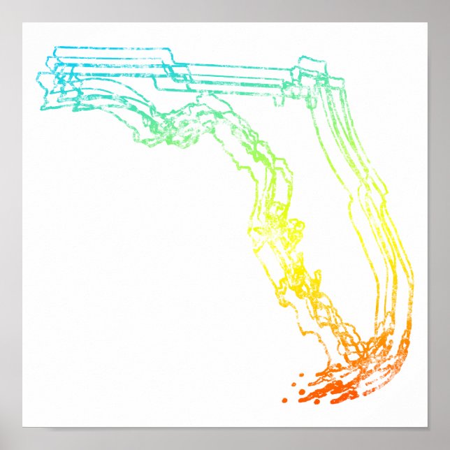 florida chill blur poster (Front)