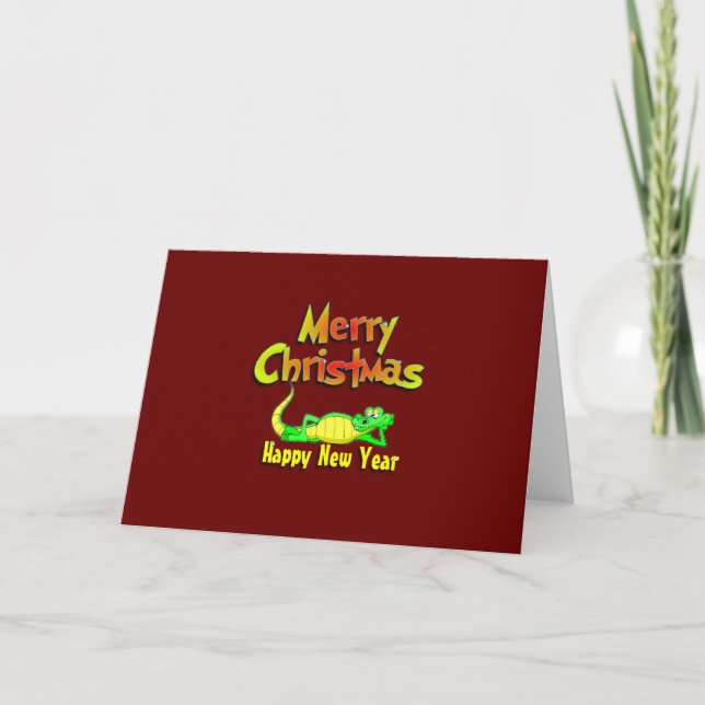 Florida Christmas.:-) Holiday Card (Front)