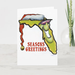 Florida Christmas Holiday Card