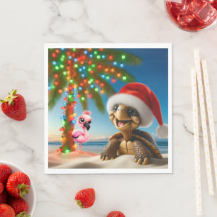 FLORIDA CHRISTMAS PARTY NAPKINS