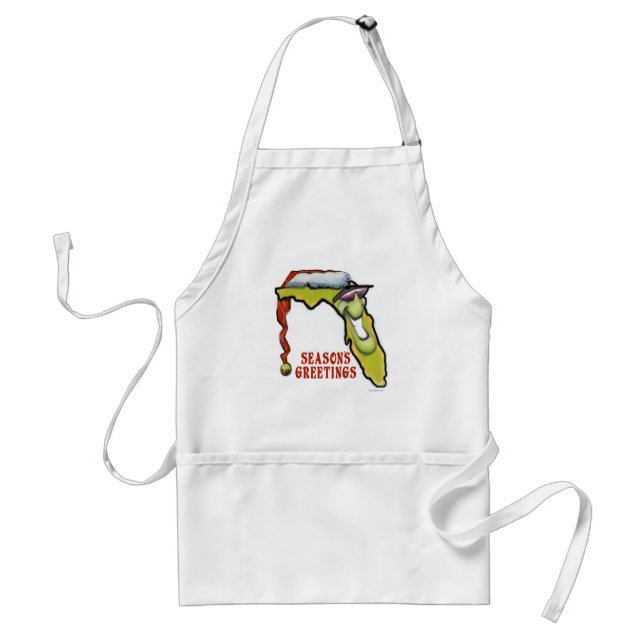 Florida Christmas Standard Apron (Front)